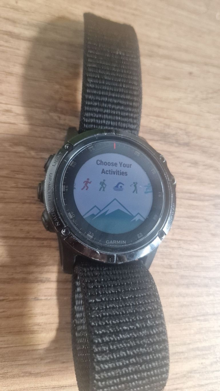 Used Garmin fēnix 5X Plus GPS Watch bike — image 1 of 6