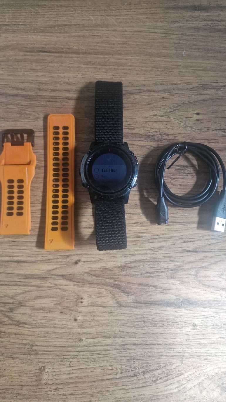Used Garmin fēnix 5X Plus GPS Watch bike — image 5 of 6