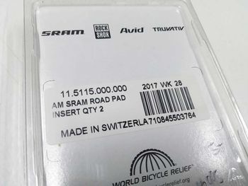 Used Sram Zapatas freno bici carretera 11.5115.000.000 bike — image 2 of 2