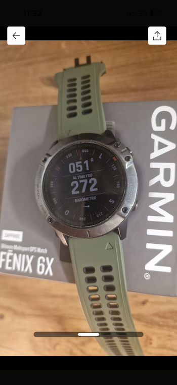 Used Garmin fenix sportwatch bike — image 3 of 3