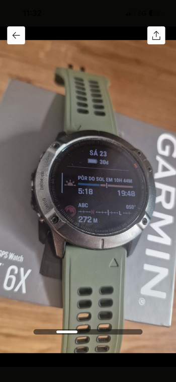 Used Garmin fenix sportwatch bike — image 2 of 3