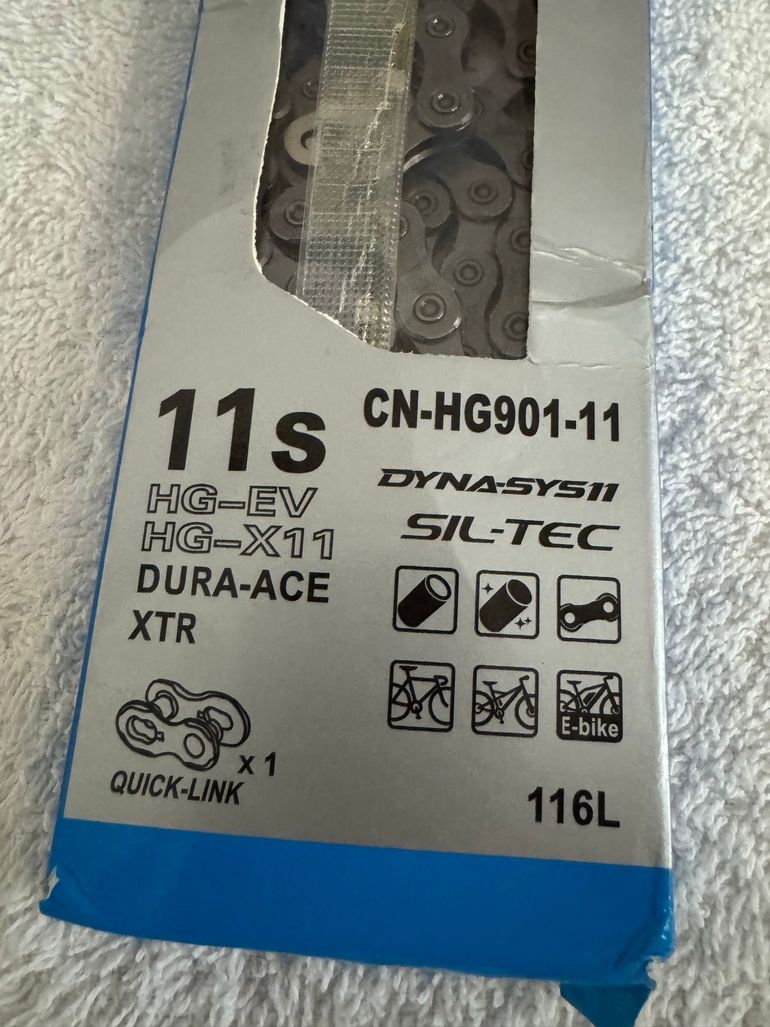 Used Shimano CN-HG901-11 11-speed Chain 2023 bike — image 3 of 4