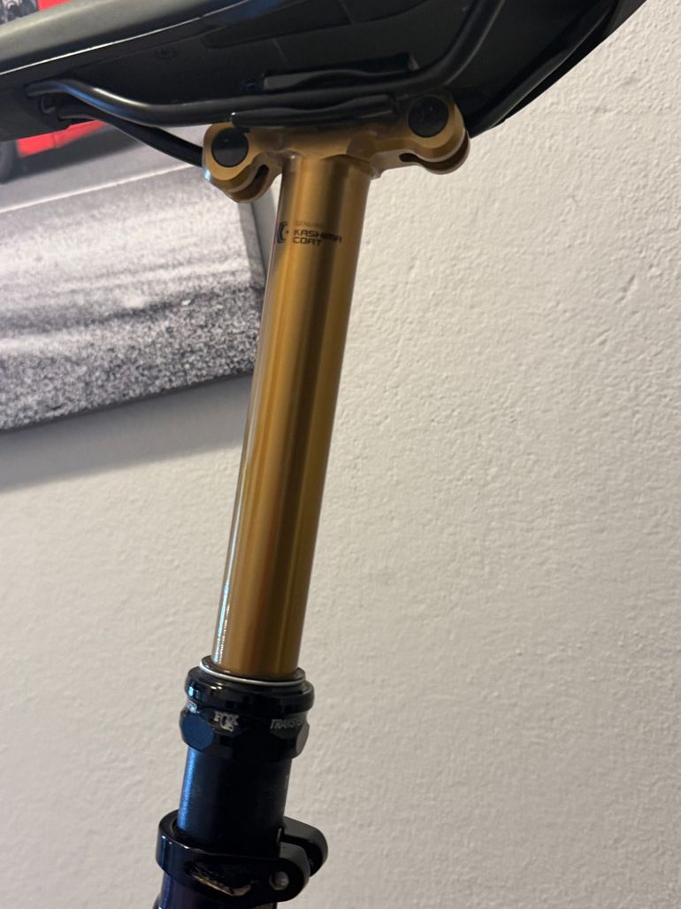 Used Fox Transfer Vario Seatpost Factory Kashima 2024 bike — image 1 of 4