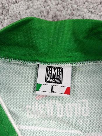 Used Santini maillot velo homme taille l -71 7065 cyclisme route Giro d'Italia Centoanni bike — image 5 of 17