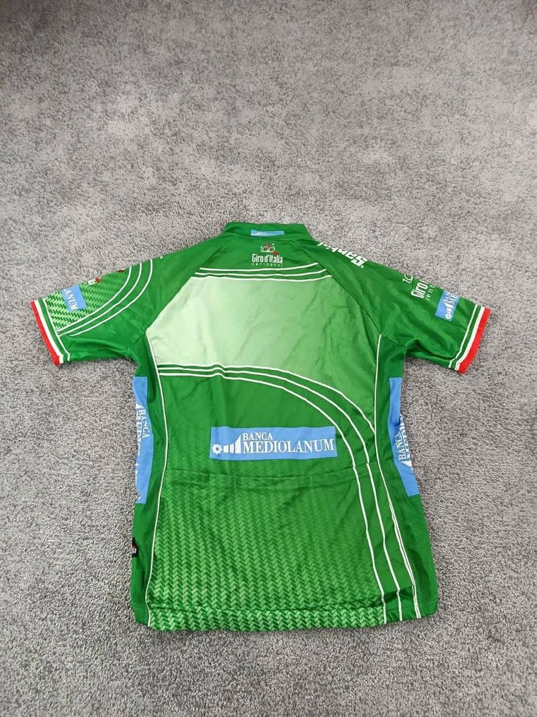 Used Santini maillot velo homme taille l -71 7065 cyclisme route Giro d'Italia Centoanni bike — image 7 of 17