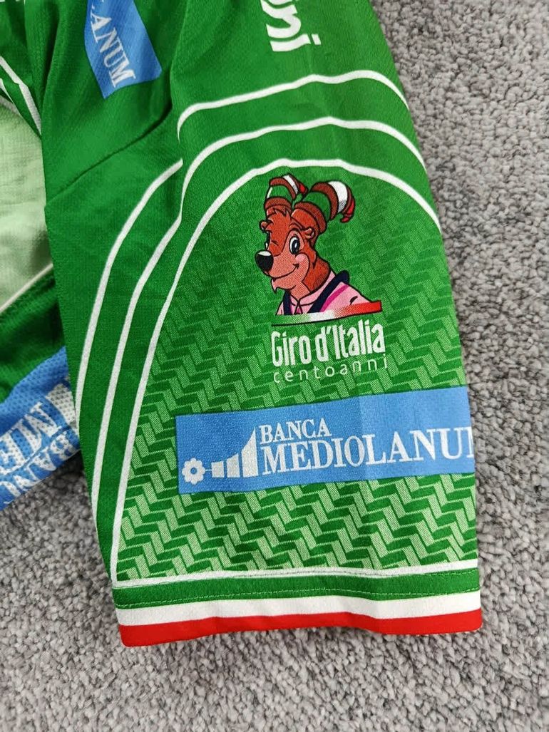Used Santini maillot velo homme taille l -71 7065 cyclisme route Giro d'Italia Centoanni bike — image 3 of 17