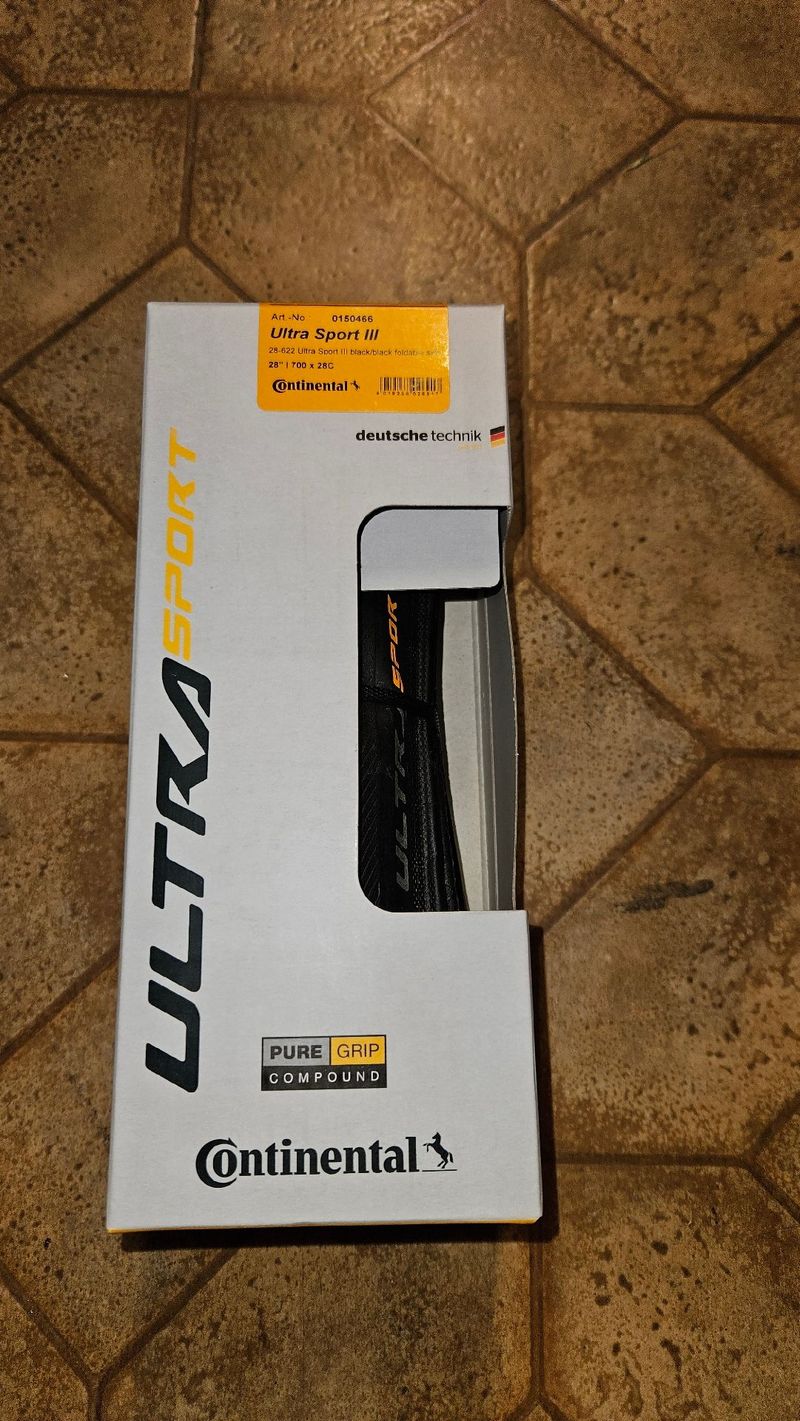 Used Continental Ultrasport Tire Tyres & Tubes