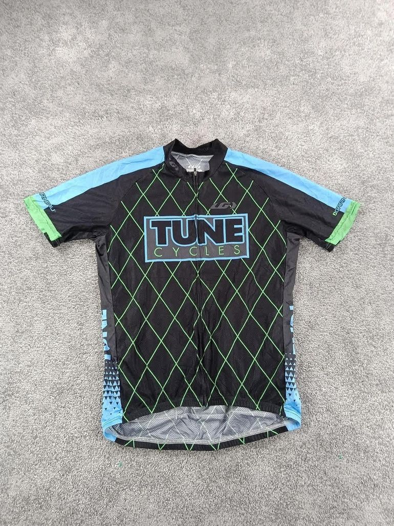 Used Louis Garneau maillot velo homme taille l -32 6706 cyclisme route respirant bike — image 7 of 12