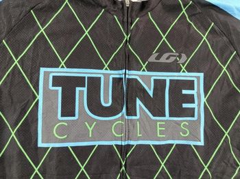 Used Louis Garneau maillot velo homme taille l -32 6706 cyclisme route respirant bike — image 8 of 12