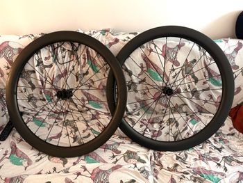Used CSC Carbon Wheelset Gravel 700x50mm bike