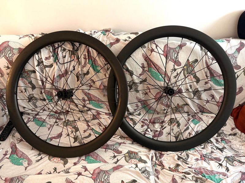 Used CSC Carbon Wheelset Gravel 700x50mm Wheels