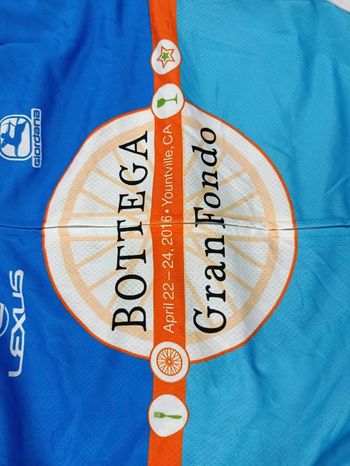 Used Giordana maillot velo homme taille xl -67 6943 cyclisme route respirant usa bike — image 6 of 9