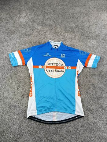 Used Giordana maillot velo homme taille xl -67 6943 cyclisme route respirant usa bike