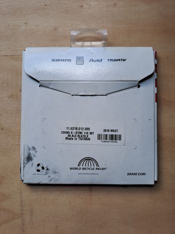 Used Sram X01 X-Sync 30T 94 BCD bike — image 3 of 4