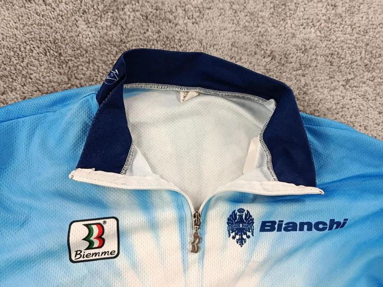Used Biemme maillot velo homme taille xl -71 6975 cyclisme route respirant Gewiss-Playbus bike — image 3 of 9