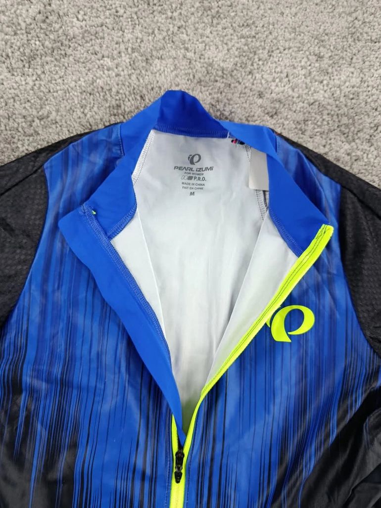 Pearl Izumi maillot velo femme taille m -52 7259 cyclisme route respirant bike d'occasion — image 3 sur 9