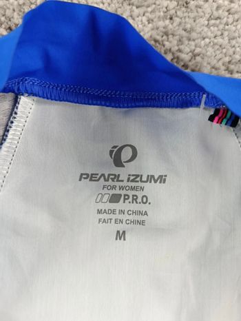 Pearl Izumi maillot velo femme taille m -52 7259 cyclisme route respirant bike d'occasion — image 4 sur 9