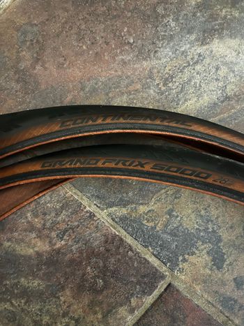 Used Continental GP5000 Tires bike