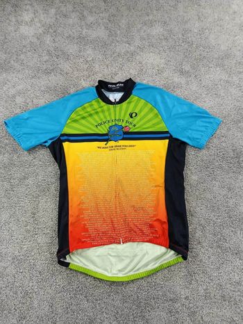 Used Pearl Izumi maillot velo homme taille m -39 6883 cyclisme route respirant police usa tour bike