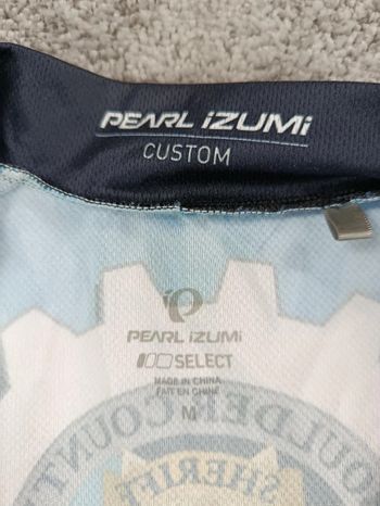 Used Pearl Izumi maillot velo homme taille m -39 6883 cyclisme route respirant police usa tour bike — image 5 of 9