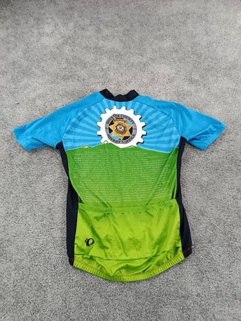 Used Pearl Izumi maillot velo homme taille m -39 6883 cyclisme route respirant police usa tour bike — image 7 of 9