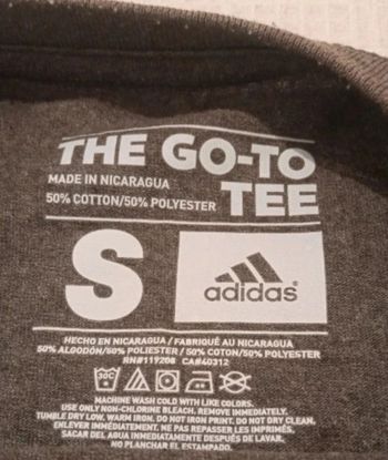 Used Adidas T-shirt Uomo Basket Small bike — image 9 of 9