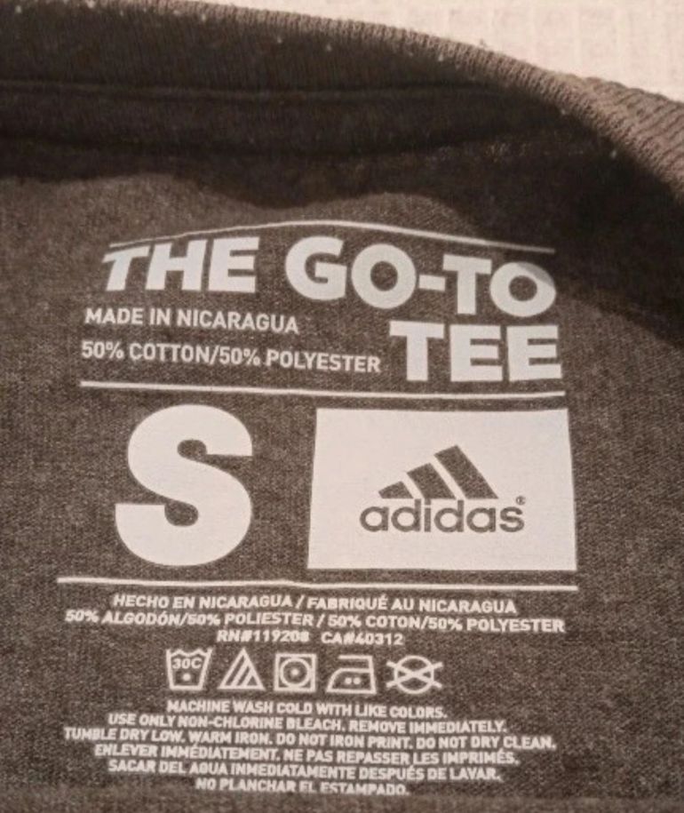 Used Adidas T-shirt Uomo Basket Small bike — image 9 of 9