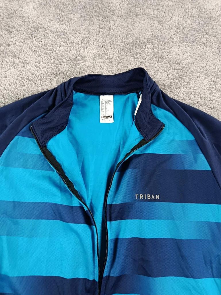 Used Triban maillot velo homme taille l -92 7305 cyclisme route respirant bike — image 2 of 8