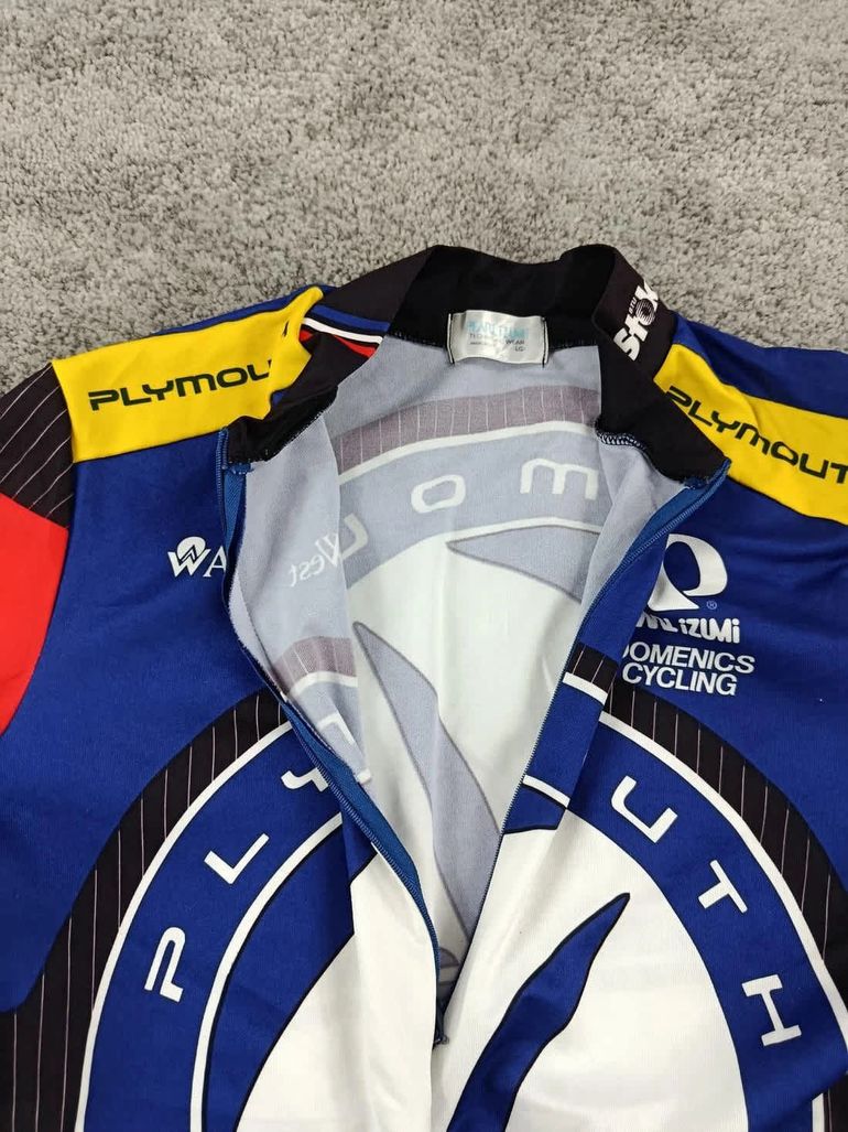 Used Pearl Izumi maillot velo homme taille l -05 7625 cyclisme route respirant Plymouth usa bike — image 4 of 8