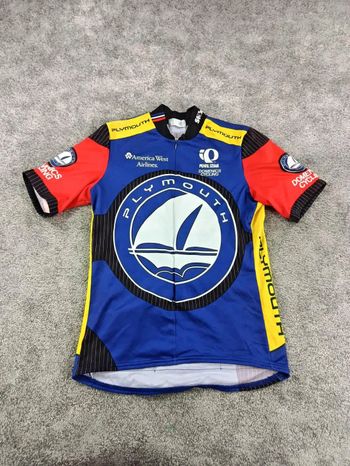 Used Pearl Izumi maillot velo homme taille l -05 7625 cyclisme route respirant Plymouth usa bike