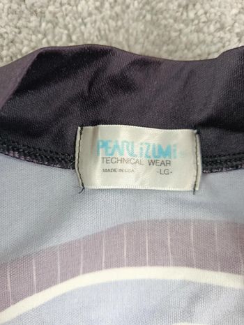 Used Pearl Izumi maillot velo homme taille l -05 7625 cyclisme route respirant Plymouth usa bike — image 5 of 8