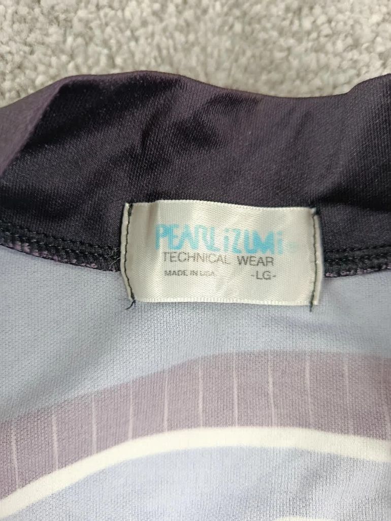 Used Pearl Izumi maillot velo homme taille l -05 7625 cyclisme route respirant Plymouth usa bike — image 5 of 8