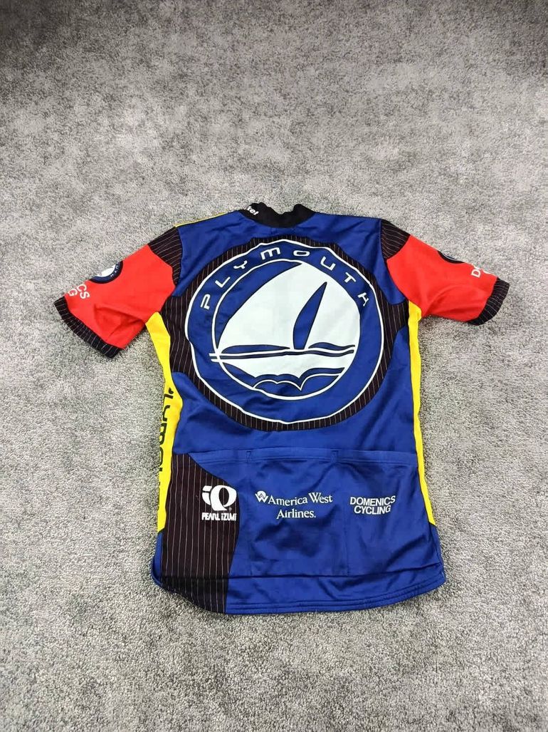 Used Pearl Izumi maillot velo homme taille l -05 7625 cyclisme route respirant Plymouth usa bike — image 7 of 8