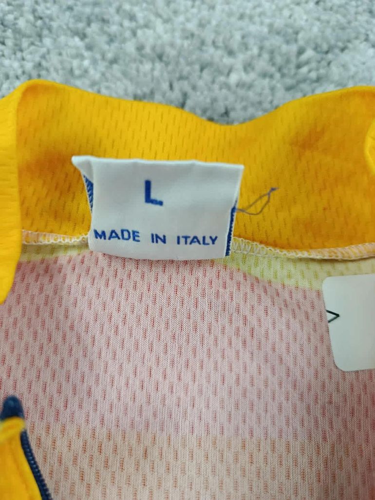 Used Santini maillot velo homme taille l -02 7778 cyclisme route respirant Selle italia pro bike — image 5 of 8
