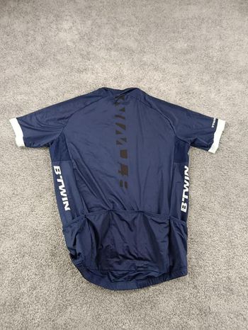 Used BTWIN maillot velo homme taille l -02 7771 cyclisme route respirant bike — image 7 of 8