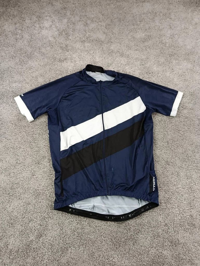Used BTWIN maillot velo homme taille l -02 7771 cyclisme route respirant bike — image 1 of 8