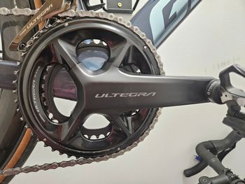 Used Shimano Ultegra FC-R8100 with Giant PowerPro 2025 bike