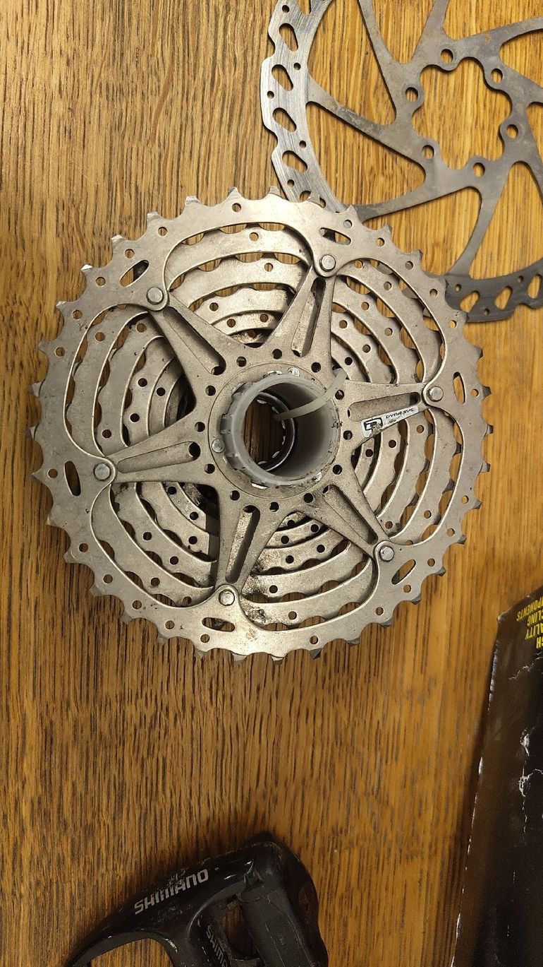 Used Shimano CS-HG50-10 10-speed Cassette 11-36T bike — image 2 of 3