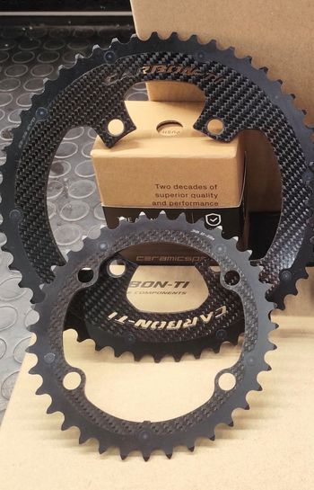 Used Carbon-Ti X-CarboRing EVO 52/36 Shimano 12v 2026 bike — image 2 of 3