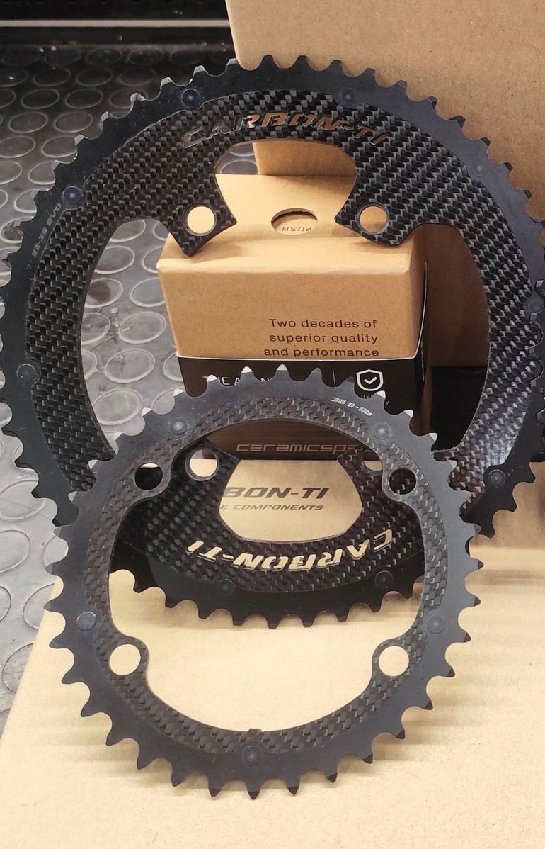 Used Carbon-Ti X-CarboRing EVO 52/36 Shimano 12v 2026 bike — image 2 of 3