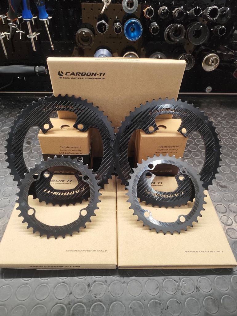 Used Carbon-Ti X-CarboRing EVO 52/36 Shimano 12v 2026 bike — image 1 of 3