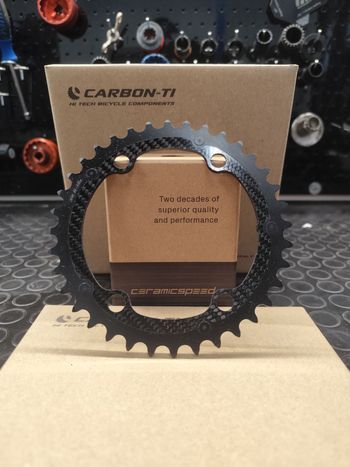 Used Carbon-Ti X-CarboRing EVO 52/36 Shimano 12v 2026 bike — image 3 of 3