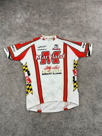Giordana maillot velo homme taille l -61 7030 cyclisme route respirant maryland usa Cycling Clothing usato