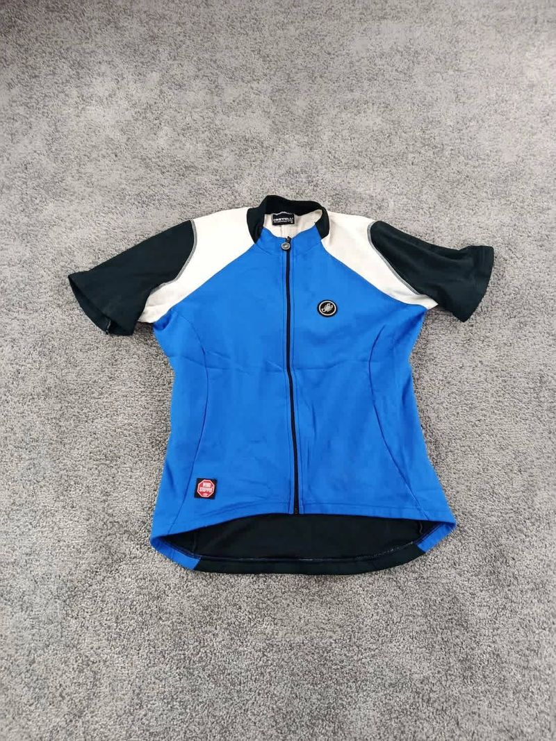 Used Castelli maillot velo homme taille m -32 6646 cyclisme route respirant gore windstopper Cycling Clothing