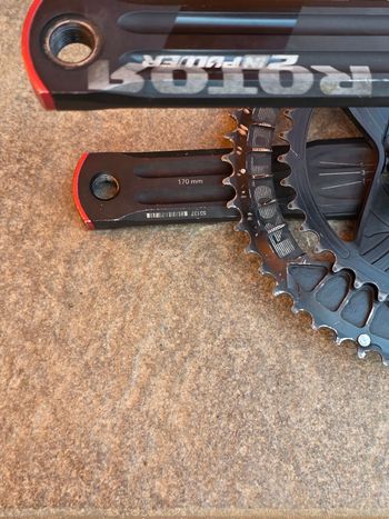 Used Rotor 2INpower DM Crankset bike — image 5 of 6