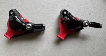 Used Sram Rival 1 DoubleTap Brake Lever -Shifter + Hydraulic Disc Brakes - Flat Mount - left/right Set 1x11-speed bike — image 5 of 6