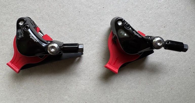 Used Sram Rival 1 DoubleTap Brake Lever -Shifter + Hydraulic Disc Brakes - Flat Mount - left/right Set 1x11-speed bike — image 5 of 6