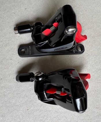 Used Sram Rival 1 DoubleTap Brake Lever -Shifter + Hydraulic Disc Brakes - Flat Mount - left/right Set 1x11-speed bike — image 6 of 6