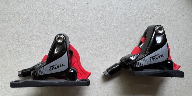 Used Sram Rival 1 DoubleTap Brake Lever -Shifter + Hydraulic Disc Brakes - Flat Mount - left/right Set 1x11-speed bike — image 4 of 6