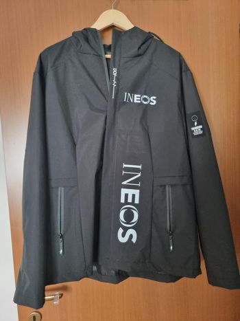 Used no brend Giacca da uomo casual outdoor antivento con cappuccio bike
